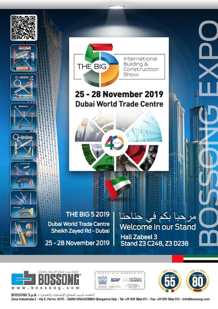 VISITEZ NOUS @ THE BIG 5 DUBAI 25-28 NOVEMBRE 2019